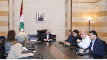 مرقص: رئيس الحكومة يتابع شفافية وصول المساعدات وتنظيم تسهيل وصولها الى النازحين