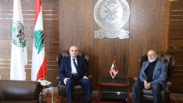 منسى بحث وشهيب في الأوضاع الأمنية والمعيشية