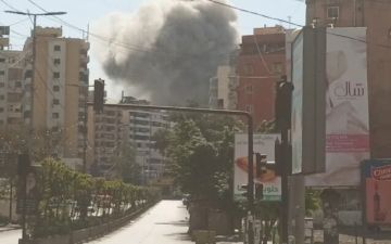 تجدد الغارات الإسرائيلية على الضاحية الجنوبية لبيروت تجدد الغارات الإسرائيلية على الضاحية الجنوبية لبيروت