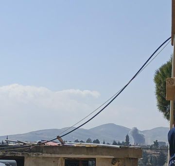 غارة معادية على بلدة شمسطار في البقاع شرقي لبنان