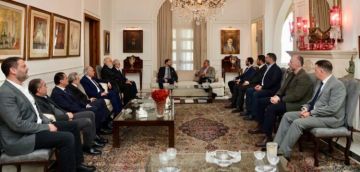 أرسلان استقبل تيمور جنبلاط على رأس وفد وتأكيد ضرورة التعاون والتنسيق بملف النازحين أرسلان استقبل تيمور جنبلاط على رأس وفد وتأكيد ضرورة التعاون والتنسيق بملف النازحين