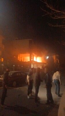 غارة إسرائيلية استهدفت شقة سكنية في منطقة عرمون فجر اليوم