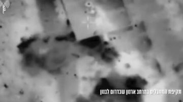 الجيش الإسرائيلي ينشر فيديو لاستهداف عنصر من الحزب