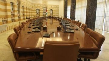 جلسة للحكومة... وبحث في المستجدات لا سيما موضوع النزوح