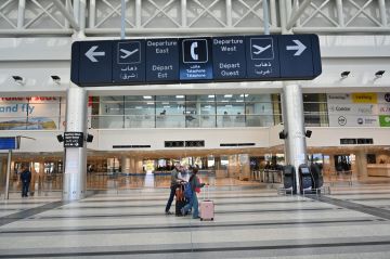  غرق مطار بيروت في مياه الأمطار .. حقيقة الفيديو المتداول