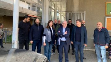 جولة لرئيس بلدية جبيل على النازحين في المدارس الرسمية