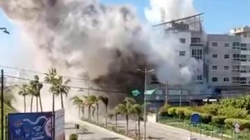 بالفيديو: استهداف فرع للقرض الحسن