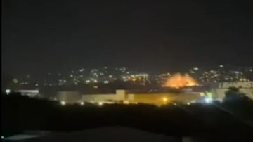 بالفيديو: لحظة غارة عنيفة على الضاحية