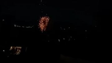 فيديو للغارة على بلدة شعت في البقاع