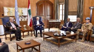 الرئيس بري أكد لغوتيريش تمسك لبنان بالـ1701 وضرورة إلزام إسرائيل وقف عدوانها