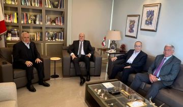 سليمان يستقبل ميقاتي ونحاس والداعوق وإشادة بقرارات مجلس الوزراء الأخيرة