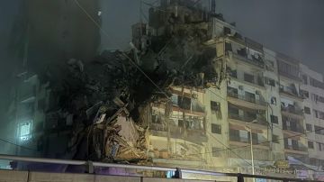 بالفيديو: 3 غارات على مبنى... وصاروخ لم ينفجر