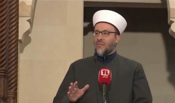 الشيخ الكردي يحذر من الفتنة خلال خطبة عيد الفطر: للعودة إلى مشروع الدولة الشيخ الكردي يحذر من الفتنة خلال خطبة عيد الفطر: للعودة إلى مشروع الدولة