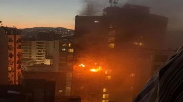 بالفيديو: استهداف شقة في عائشة بكار