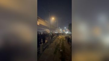 بالفيديو: تظاهرة قرب السفارة الأميركية في بغداد