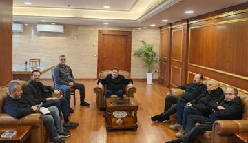 بعد التهديدات كنعان يزور بلدية الجديدة البوشرية السد ويتصل بالحجار وعبد الله