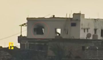 حزب الله نشر مشاهد من عملية استهداف منزل يتمركز فيه جنود الجيش الإسرائيلي في بلدة القوزح