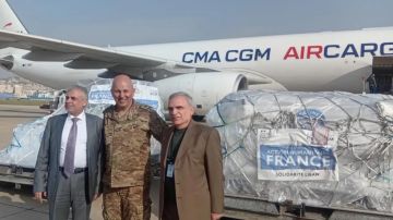 وصول الدفعة الأولى من المساعدات الإنسانية الفرنسية إلى بيروت