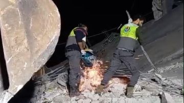 بالفيديو: دمار كبير بعد الغارة