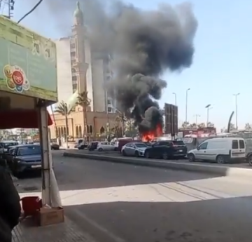 طوارئ الصحة: شهيدان في الغارة على الكورنيش البحري في صيدا طوارئ الصحة: شهيدان في الغارة على الكورنيش البحري في صيدا