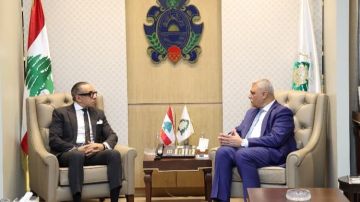 اللواء شقير بحث والسفير المصري في تطورات الوضع في لبنان والمنطقة