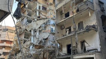 مشاهد صباحية توثق الدمار الهائل الذي خلفته الغارات على الضاحية الجنوبية فجرا