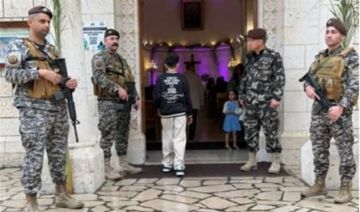 أمن الدولة واكبت الاحتفالات بأحد الشعانين