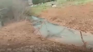 بالفيديو: استهداف جسر الخردلي