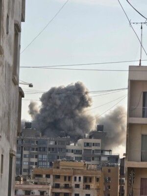 غارات استهدفت الضاحية الجنوبية لبيروت والنبي شيت في البقاع