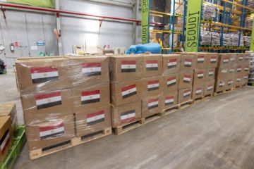 مساعدات مصرية إلى لبنان لتخفيف أزمة النزوح الداخلي مساعدات مصرية إلى لبنان لتخفيف أزمة النزوح الداخلي