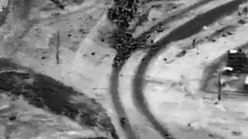 بالفيديو: استهداف منصة صواريخ ومنظومة دفاعية في إيران