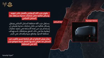 إسرائيل: الحزب ينقل الصواريخ في شاحنات مدنية على الساحل!