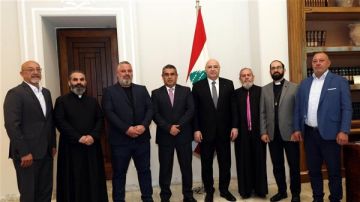 الرئيس جوزيف عون استقبل وفدا من اهالي علما الشعب الحدودية