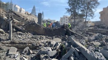 غارات ليلا وصباحا على بلدات في النبطية حصدت شهداء ودمرت مسجدا ومنازل ومباني