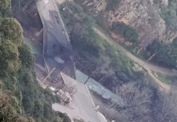 الجيش الإسرائيلي استهدف جسر الليطاني في طيرفلسيه