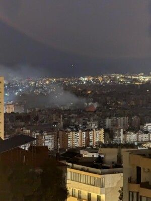 الطيران الاسرائيلي شن غارة على الضاحية الجنوبية