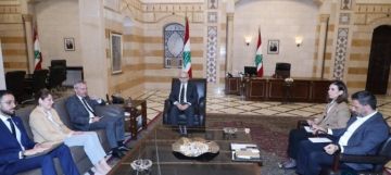 سلام يشدد على الحاجة إلى المساعدات ودعم دولي مطلوب فورا