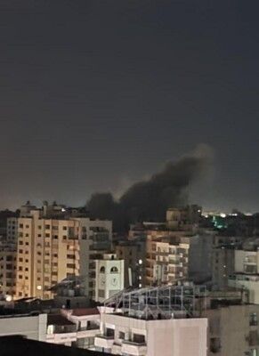 الطيران الاسرائيلي يشن غارة ثالثة على الضاحية الجنوبية
