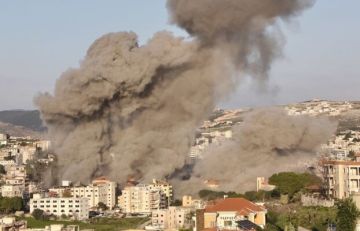 الطيران الحربي الإسرائيلي استهدف فرع القرض الحسن في النبطية