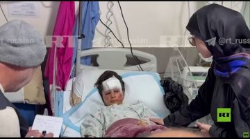 بعلبك.. لقطات مأساوية لطفل من أحد المستشفيات اللبنانية عقب الهجوم الإسرائيلي