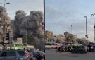 شاهد.. لحظة تدمير مبنى في حي الباشورة وسط بيروت بغارة إسرائيلية