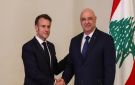 ماكرون للرئيس عون: سنزود القوات المسلحة اللبنانية بآليات نقل مدرعة
