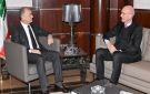 بو صعب بحث مع سفير ألمانيا في المساعدات للبنان