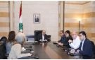 الوزير مرقص عن الاجتماع الوزاري في السرايا: رئيس الحكومة يتابع شفافية وصول المساعدات الى لبنان وتنظيم تسهيل وصولها الى النازحين