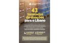 قنصلية لبنان في ريو دي جانيرو: تأمين 43 طنا من المساعدات للنازحين تشمل أدوية وعلاجات ومواد أساسية