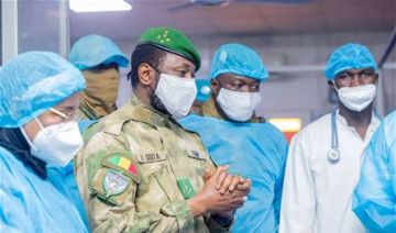 منذ وقوع الهجمات أول ظهور رسمي لقائد المجلس العسكري في مالي