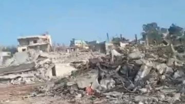 بالفيديو: معالم البلدة.. محيت بالكامل بالفيديو: معالم البلدة.. محيت بالكامل