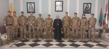 النشرة: قائد فوج التدخل السادس في الجيش اللبناني زار مطرانية سيدة النجاة في زحلة مهنئا بعيد الفصح