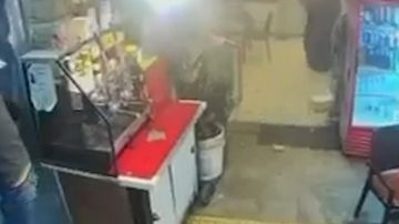 فيديو للحظة قصف الجناح أمس