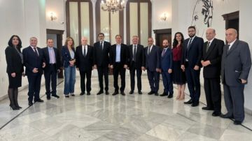 سامي الجميل بحث مع غبريال في مسار المفاوضات بواشنطن